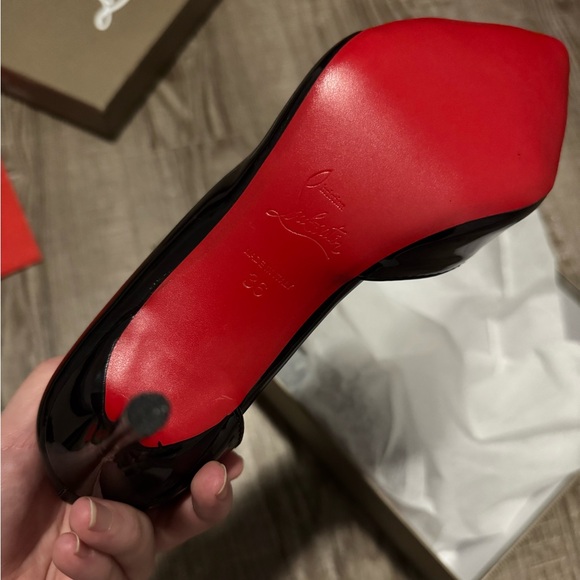 louboutin red bottom heels size 36 - Picture 3 of 4